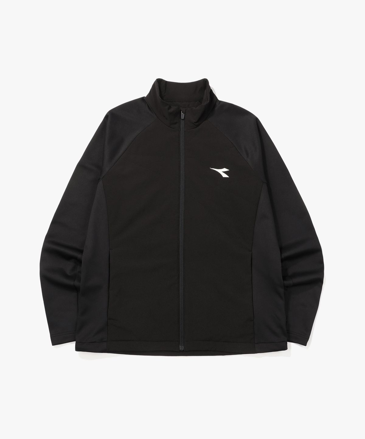 디아도라(diadora) 테니크 하이브리드 자켓 BLACK