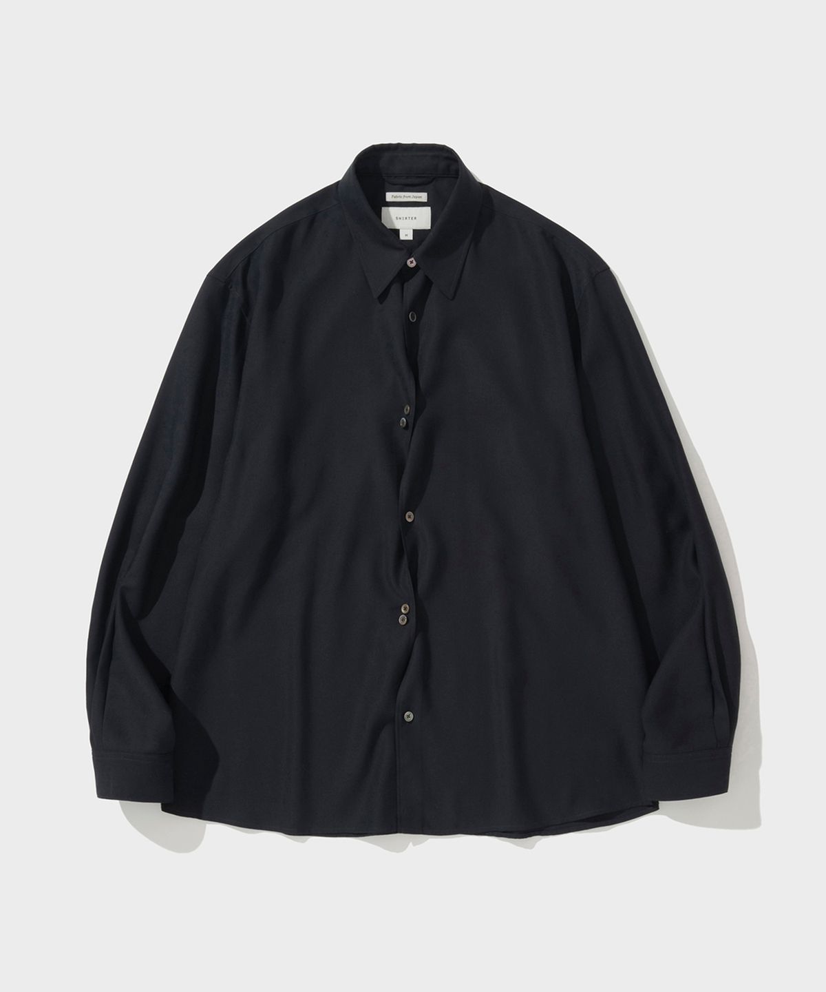 셔터(SHIRTER) NAVONA SILKET SHIRT V2 (DARK NAVY)