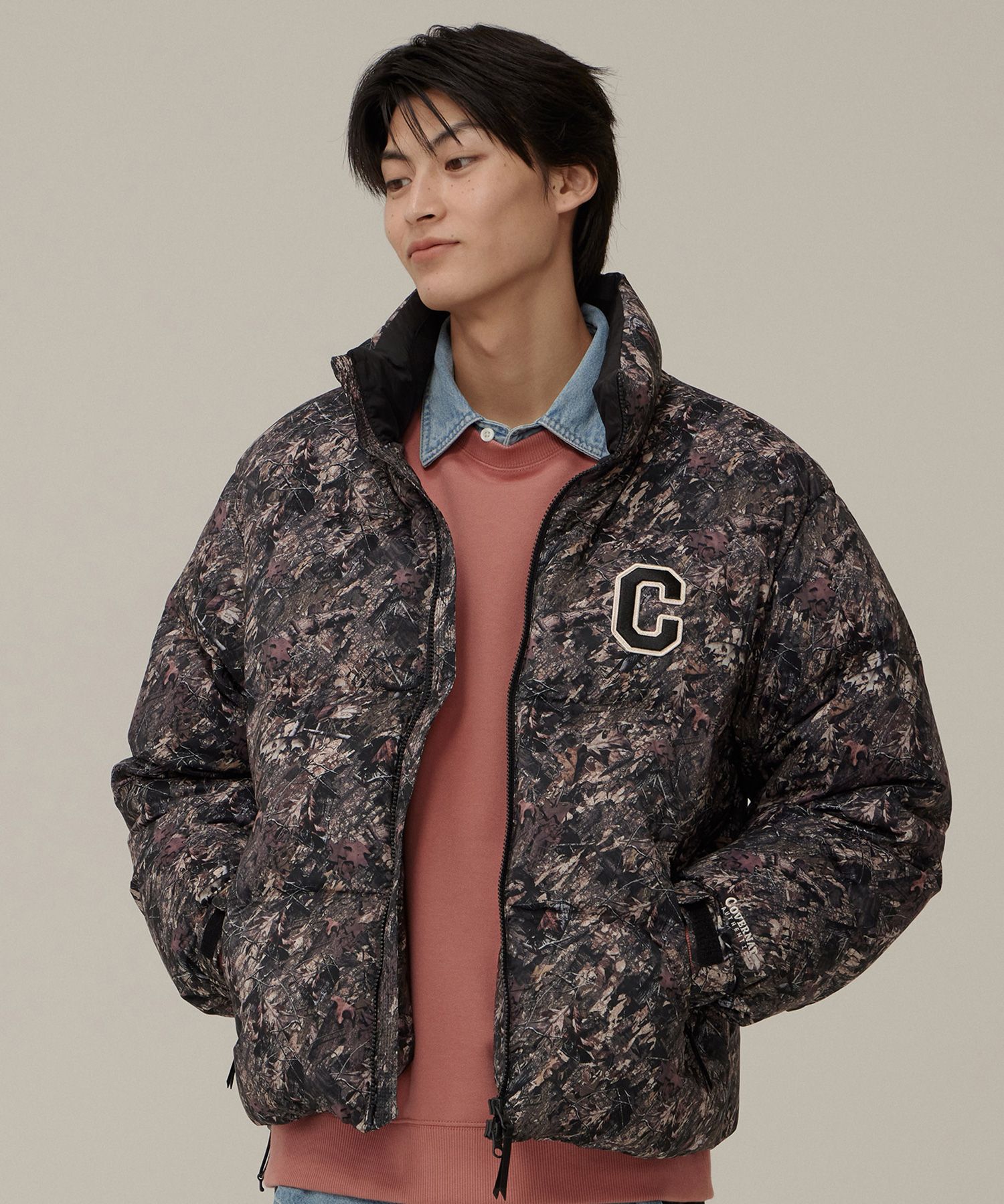[COVERNAT]★24FW★韓国人気★RDS COLLEGE CAMO SHORT PUFFER MUSINSA | COVERNAT RDS College Camo Short Puffer Multi