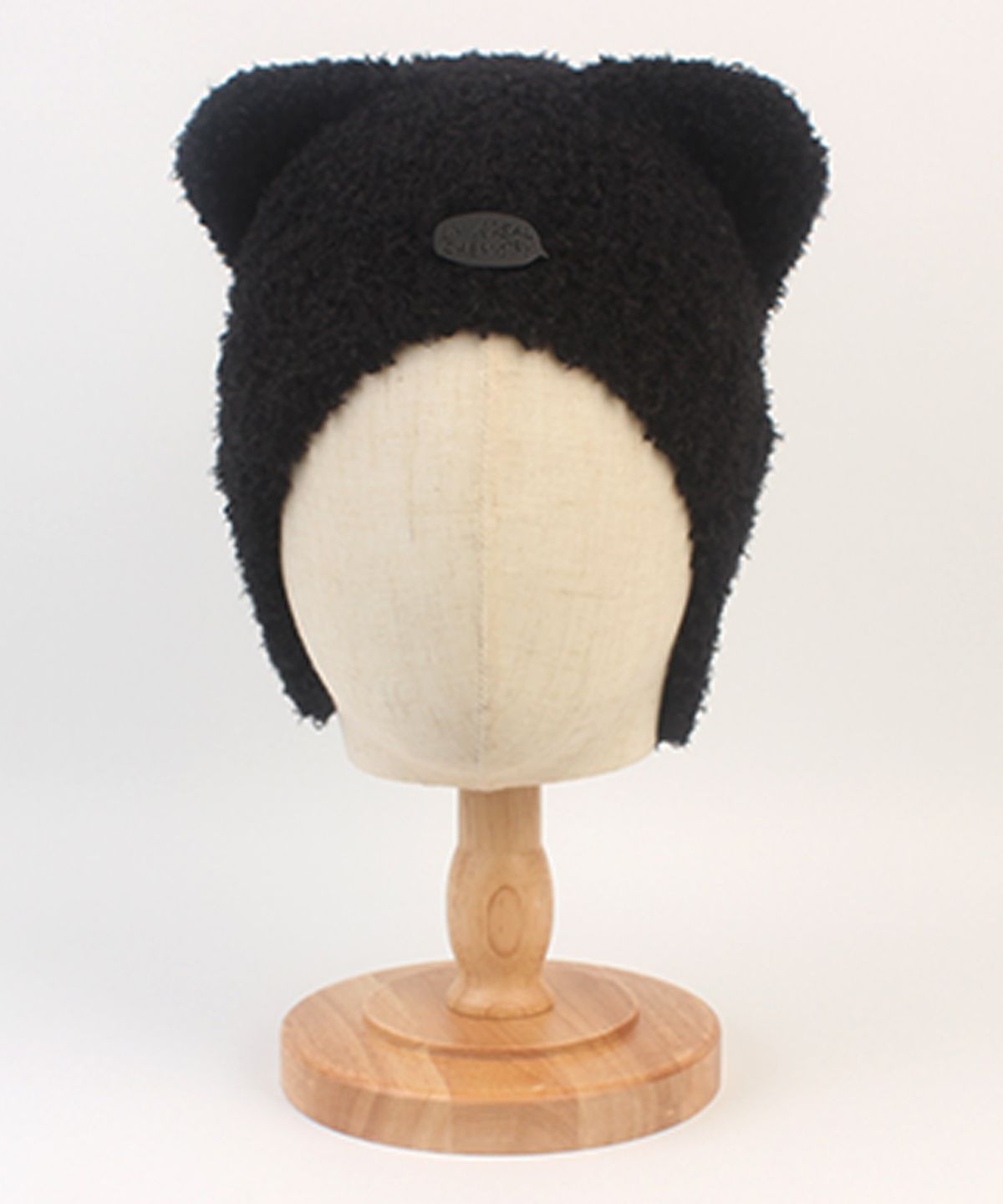 유니버셜 케미스트리(UNIVERSAL CHEMISTRY) Bear Ear Black Earflap Hat 귀달이모자