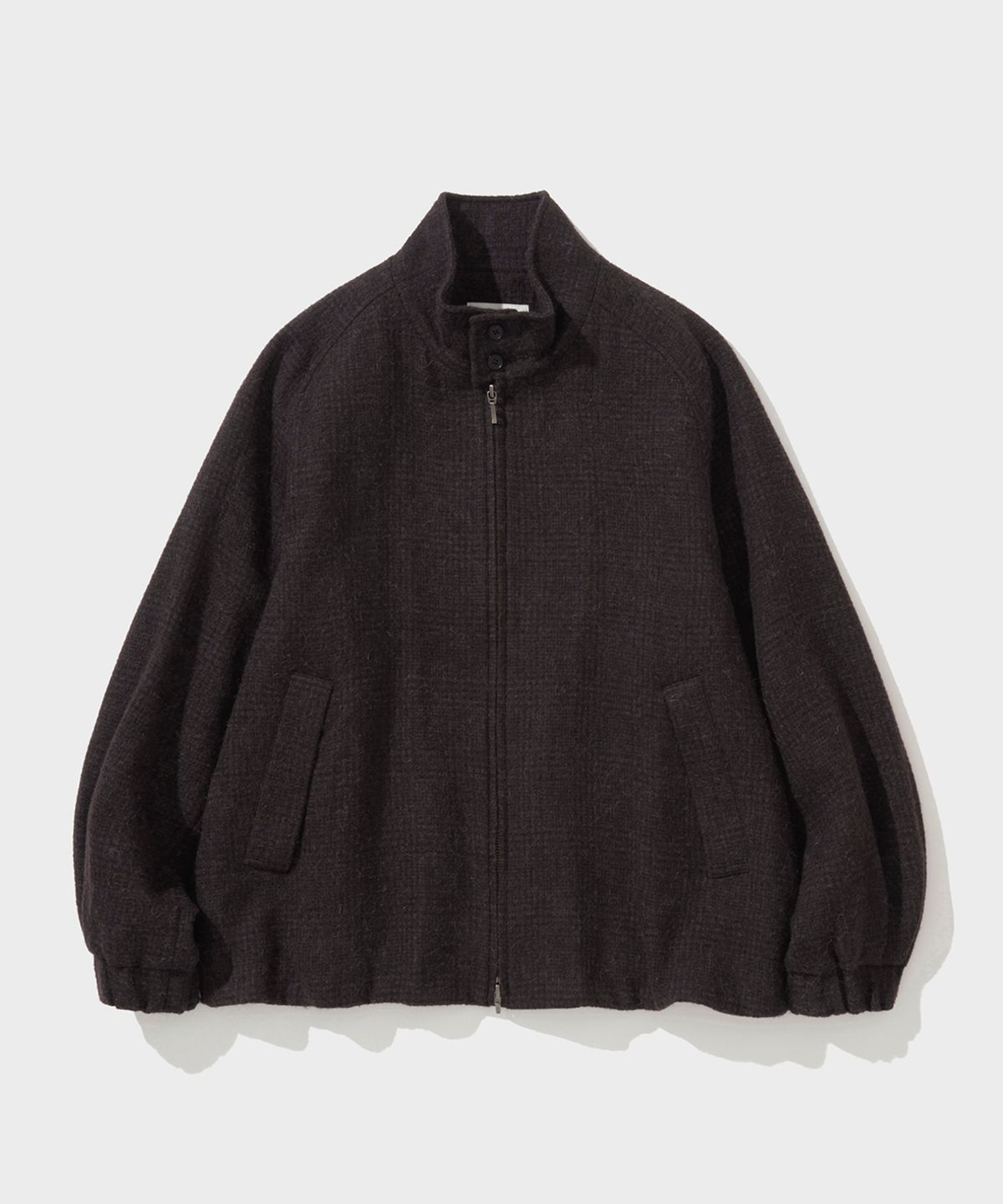 셔터(SHIRTER) WOOL HARRINGTON JACKET (PURPLE)