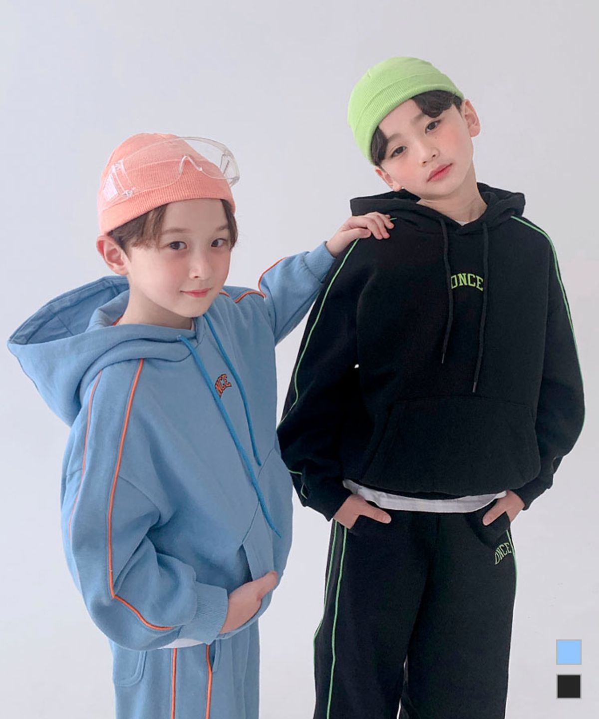 베리클로젯(BERRYCLOSET) [기모] 원스 트랙 후드
