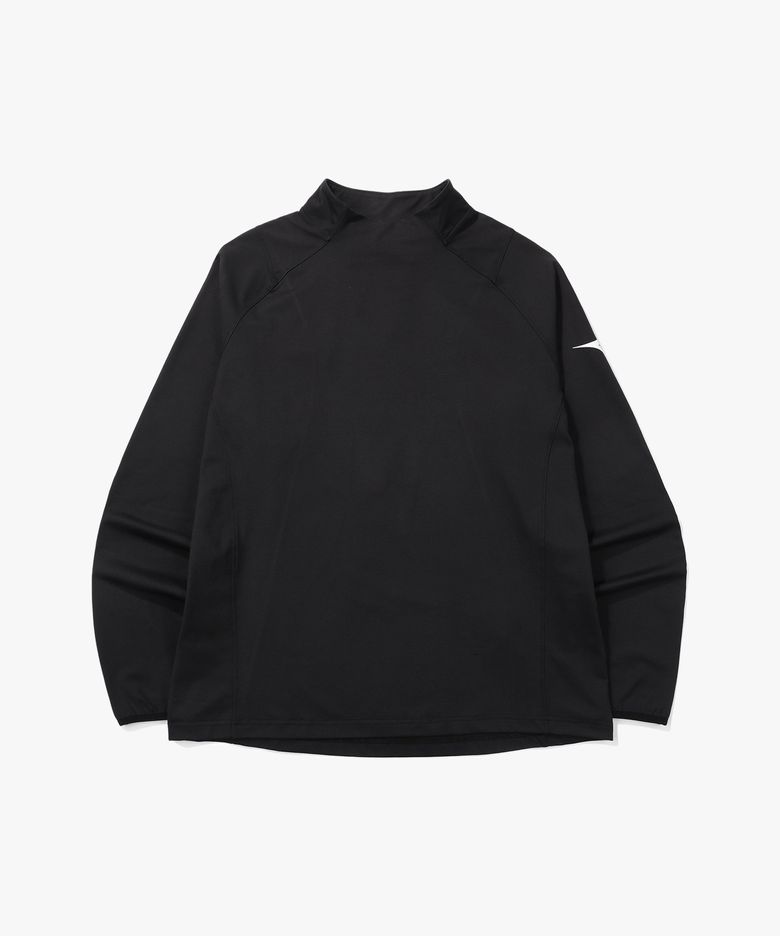 스테이 웜 긴팔티셔츠 BLACK