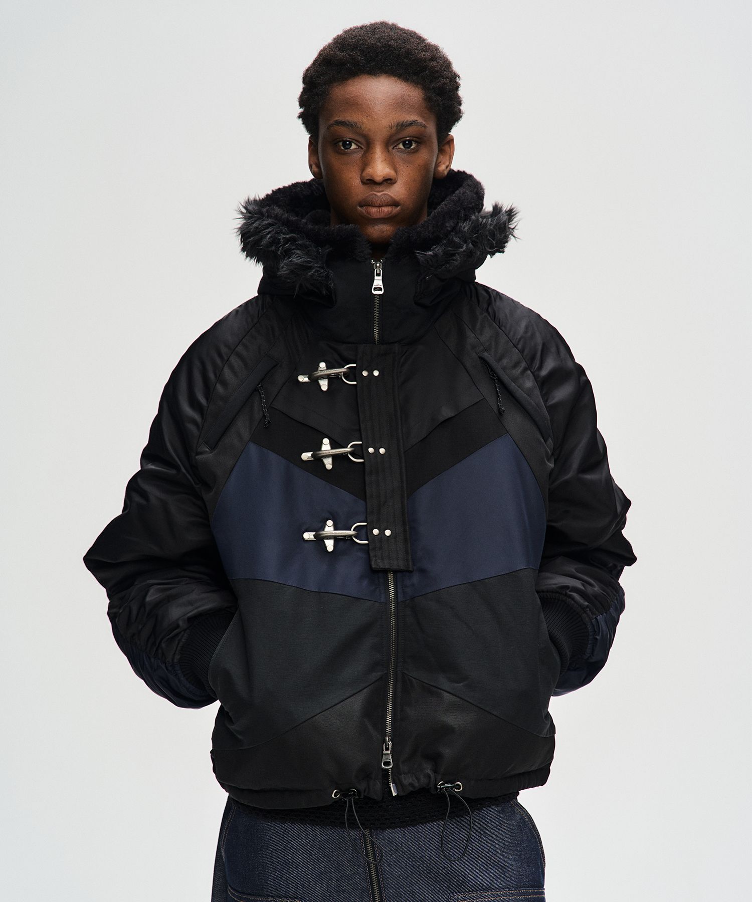 アウターその他 ANDERSSON BELL Unisex Norwegian N2B jumper awa690uBLACK A24F Andersson Bell] Unisex Norwegian N2B Jumper Black