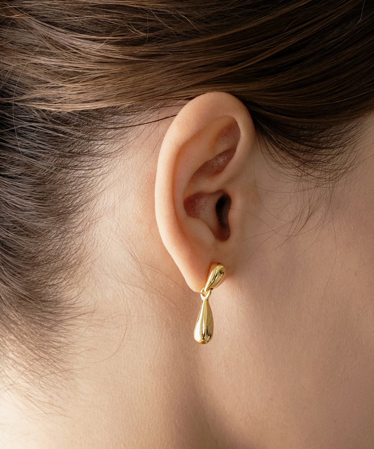 하스(HAS) HDM022 Tear drop earrings (2colors)