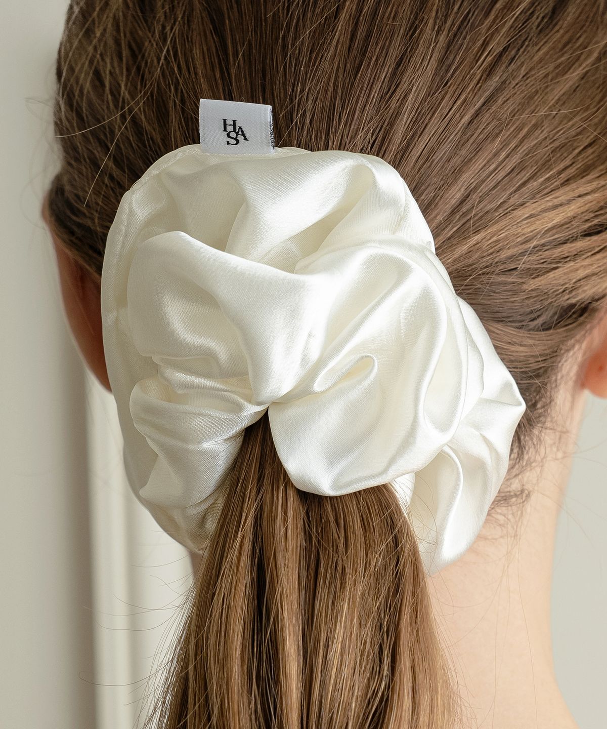 하스(HAS) [SET] HDM009 Basic satin scrunchie