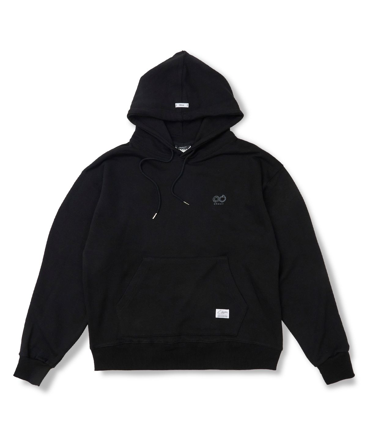 스티그마(STIGMA) Praying Oversized Hoodie Black