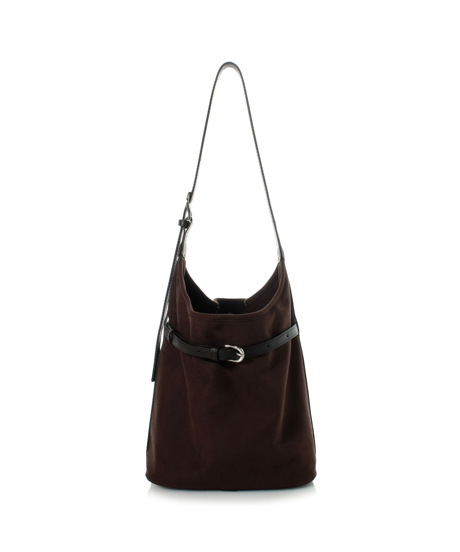 ★MCLANEE★ Belted suede bucket bag belted_suede MUSINSA | MCLANEE Belted suede bucket bag