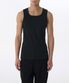 스퀘어 넥 탱크 탑 [블랙]