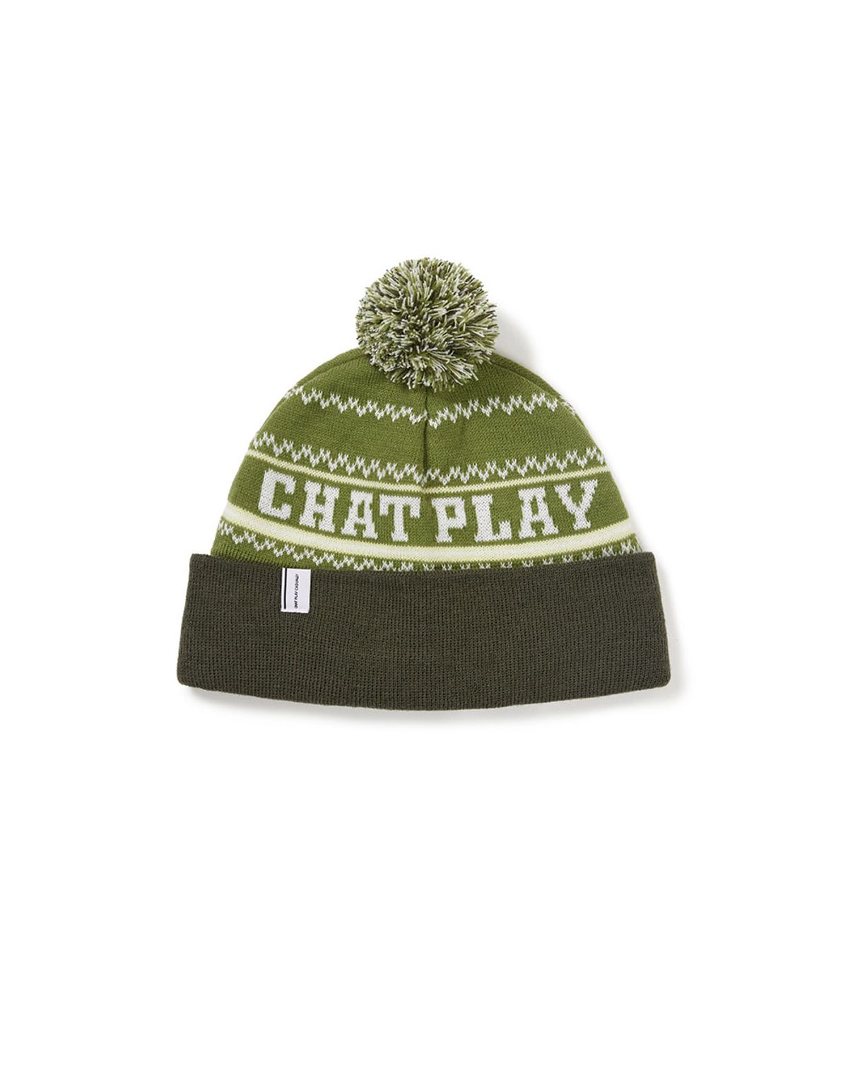 엠엠엘지(MMLG) [Mmlg] CPC SKI TEAM KNIT HAT (KHAKI)