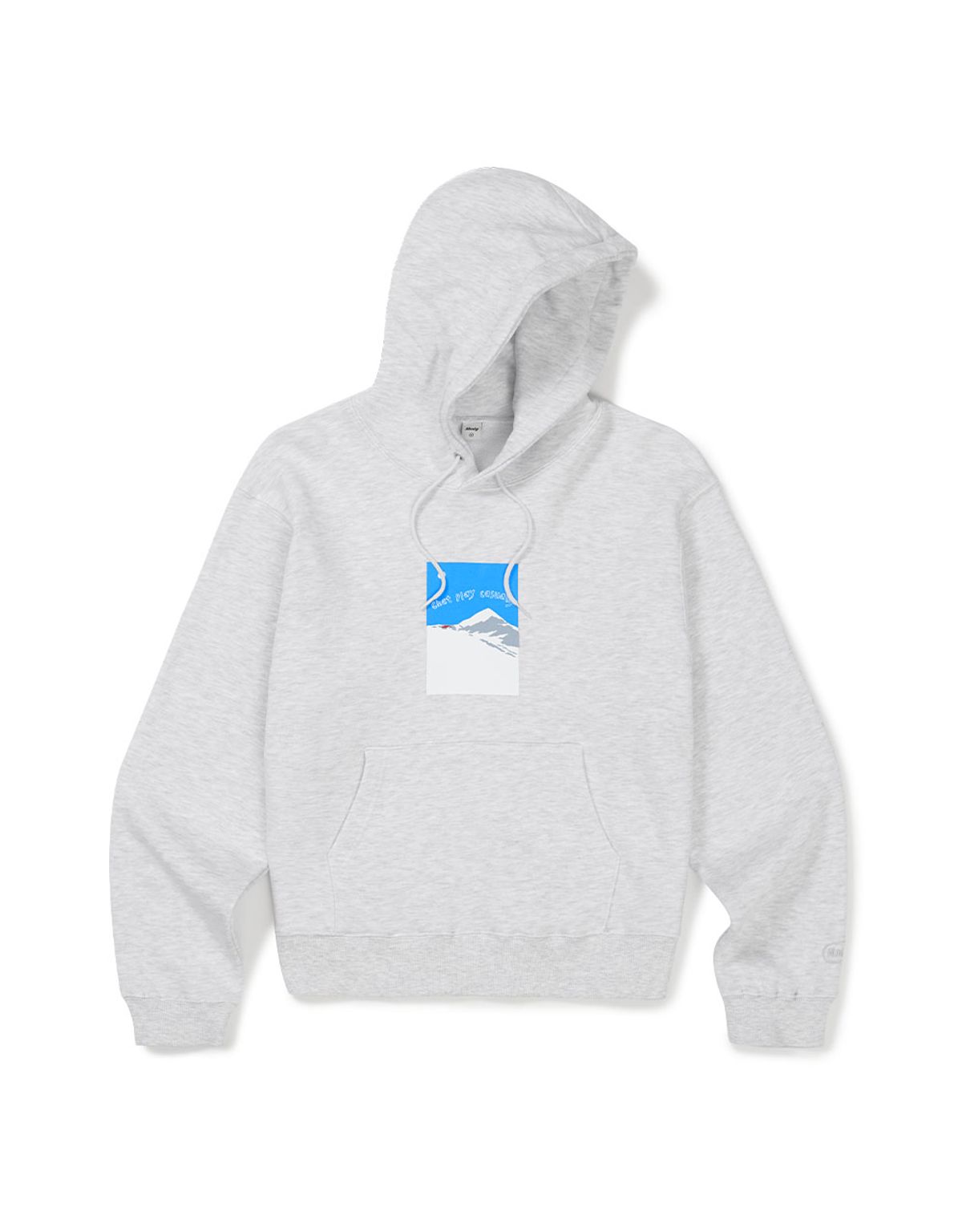 엠엠엘지(MMLG) [Mmlg] SNOW TOWN HOODIE (ASH GREY)