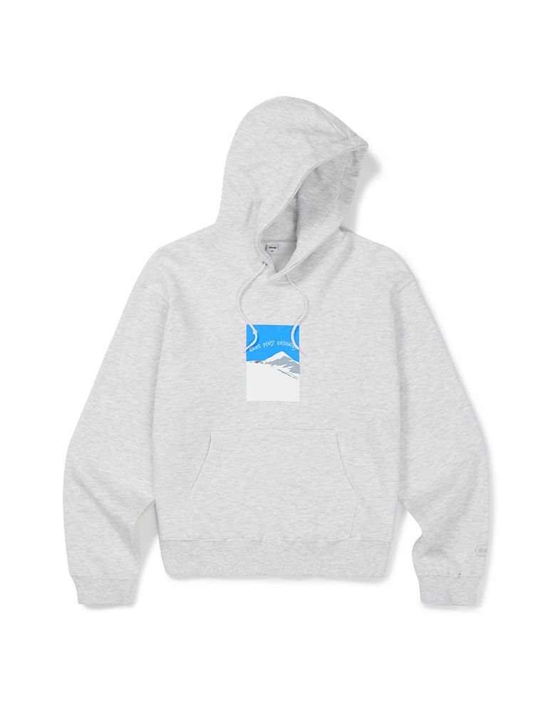 [Mmlg] SNOW TOWN HOODIE (ASH GREY)