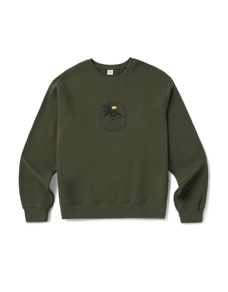 [Mmlg] ROCKSTAR SWEAT (MOSS KHAKI)