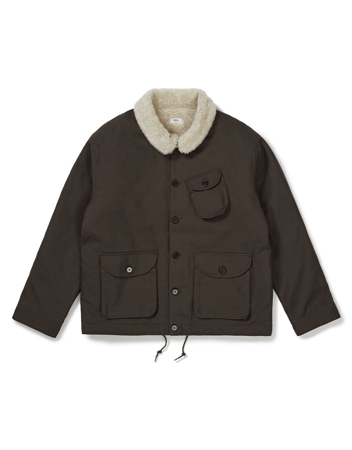 엠엠엘지(MMLG) [Mmlg] CPC POCKET DECK JACKET (BROWN)