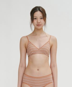 패턴 오! 브라렛_헤이즐넛 브라운