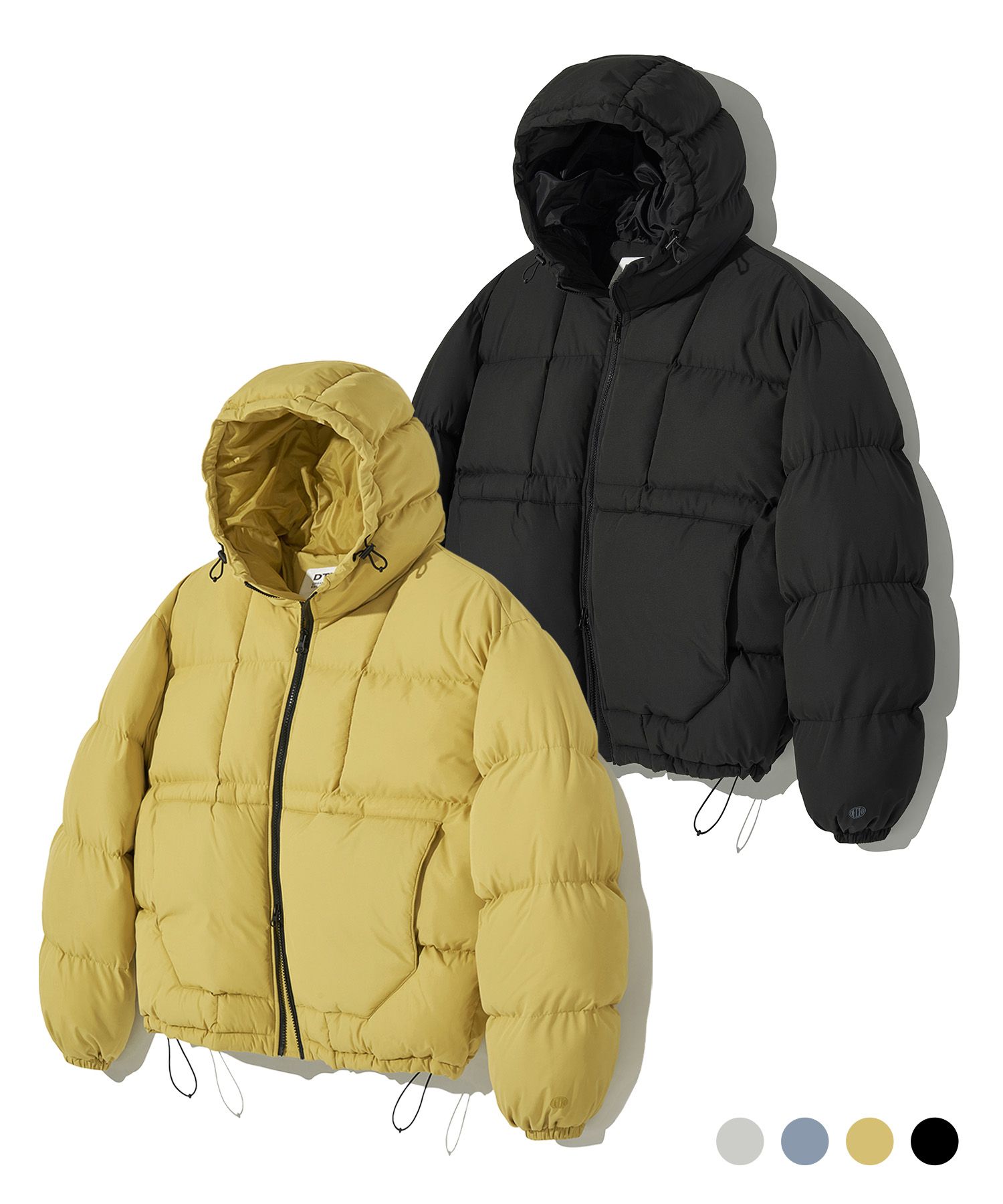 ★ Urbandtype.★ Heavy Wellon Color Block Hood Short Paddin MUSINSA | URBANDTYPE Heavy Wellon Color Block Hood Short