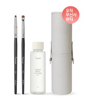 애교살 드로잉 아이섀도우 브러쉬 기획세트 (315+312&클렌저미니+슬림케이스)