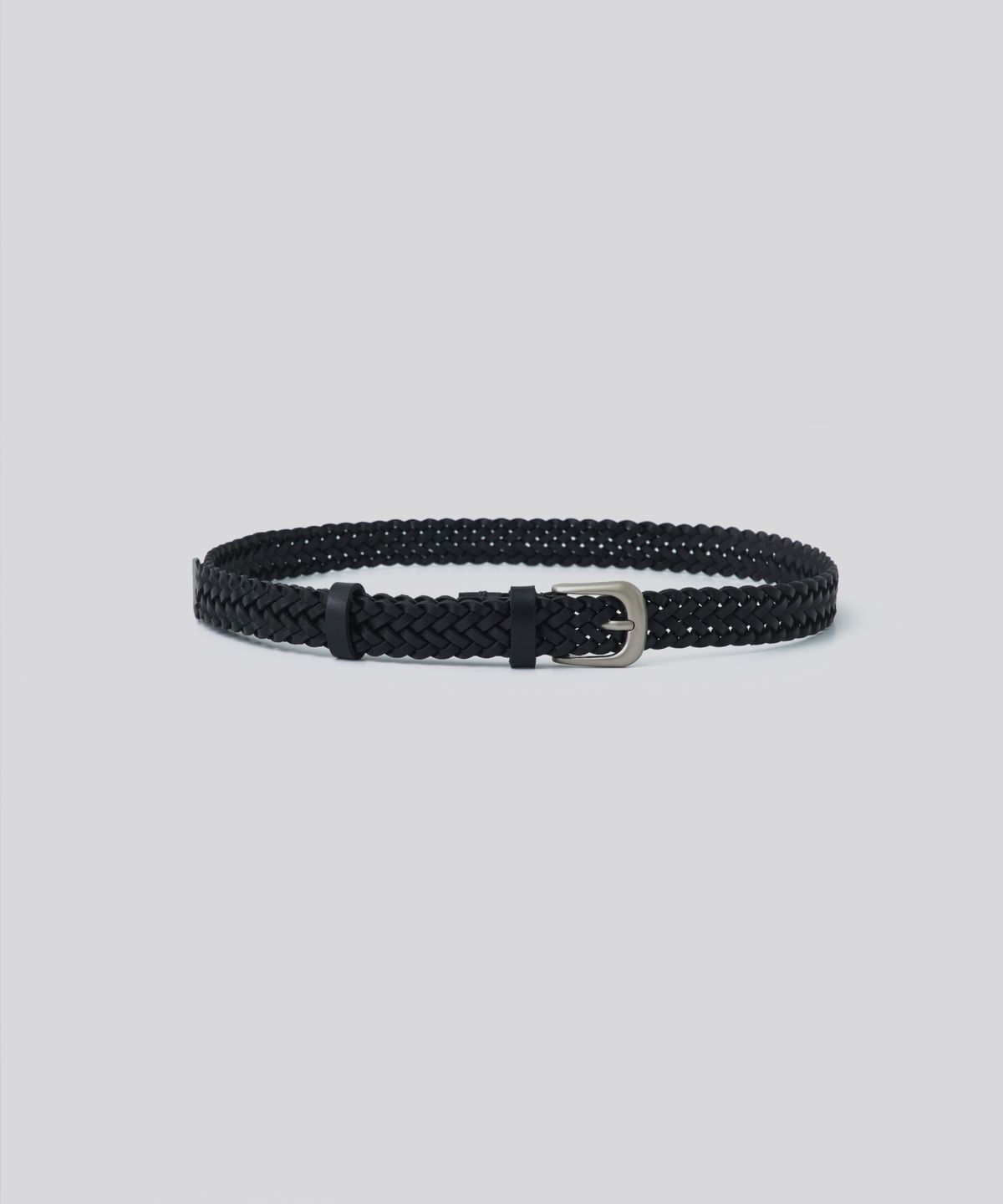 마조네(MA JOURNEE) M LEATHER BELT_BLACK