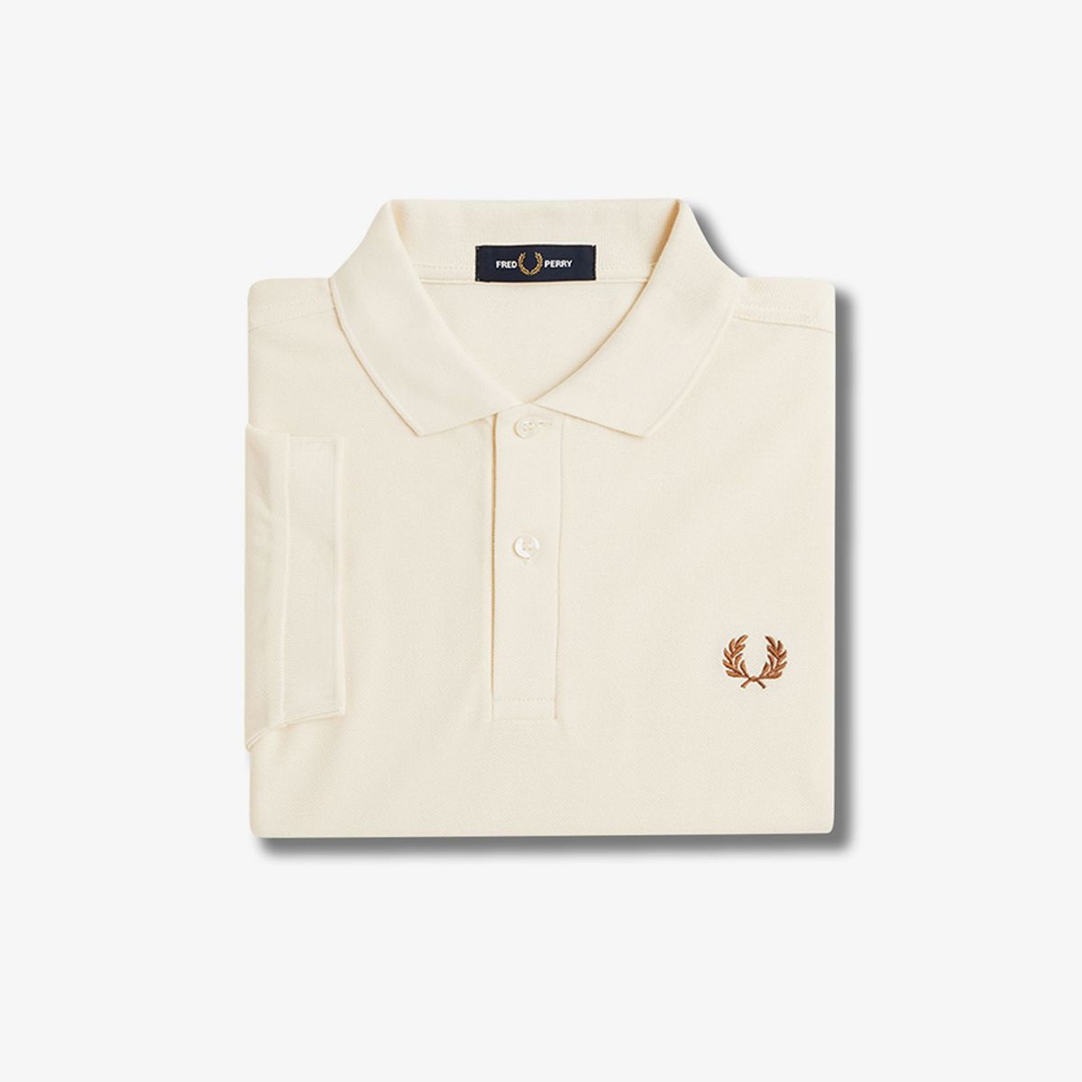 프레드페리(FRED PERRY) [M6000] 플레인 프레드페리 셔츠 - 에크루 AFPM2436000-X02