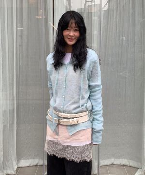 스트링 가디건_민트