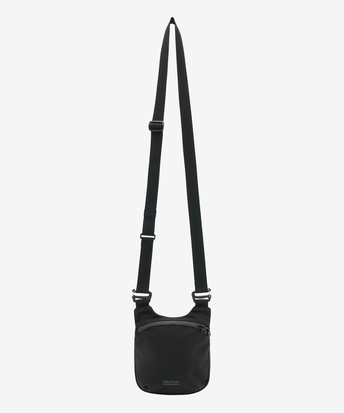 인사일런스(INSILENCE) [MERLOT] Cordura Cross Bag BLACK