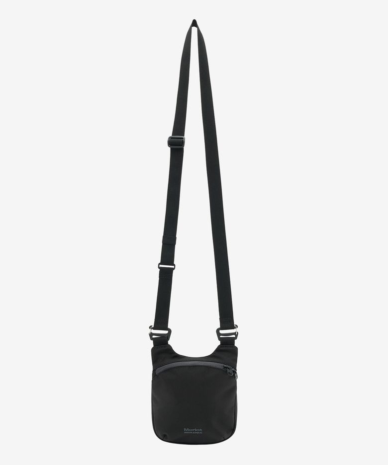 [MERLOT] Cordura Cross Bag BLACK