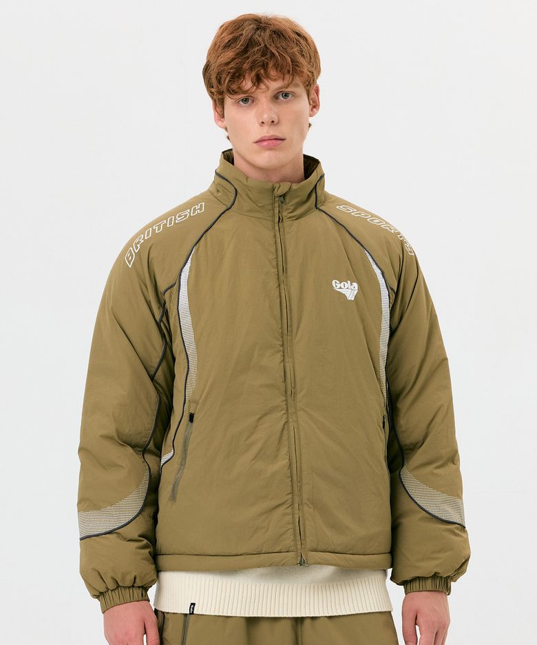 RACER FLUID PADDED JACKET [BEIGE]