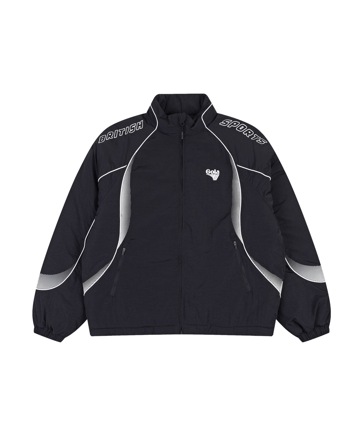 골라(GOLA) RACER FLUID PADDED JACKET [BLACK]