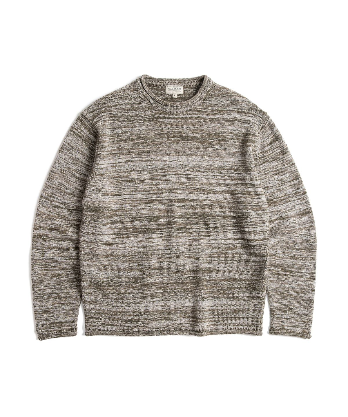 와일드 브릭스(WILD BRICKS) FYM ROLL NECK SWEATER (olive)
