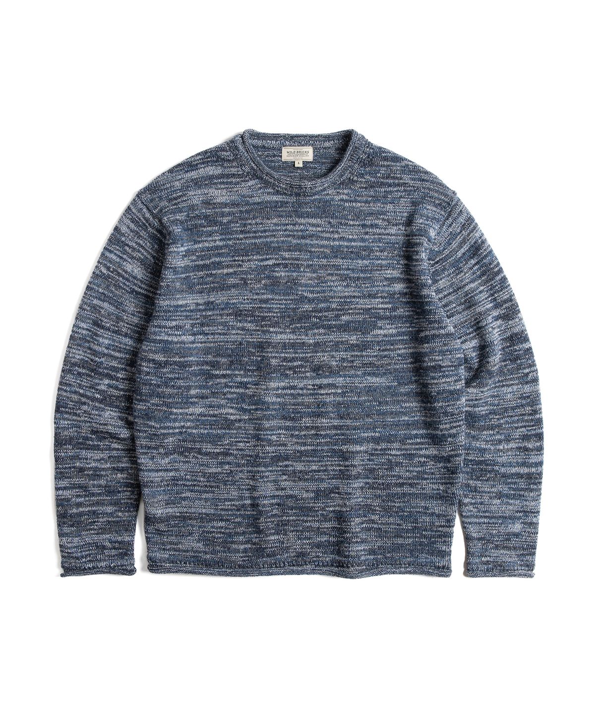 와일드 브릭스(WILD BRICKS) FYM ROLL NECK SWEATER (blue)