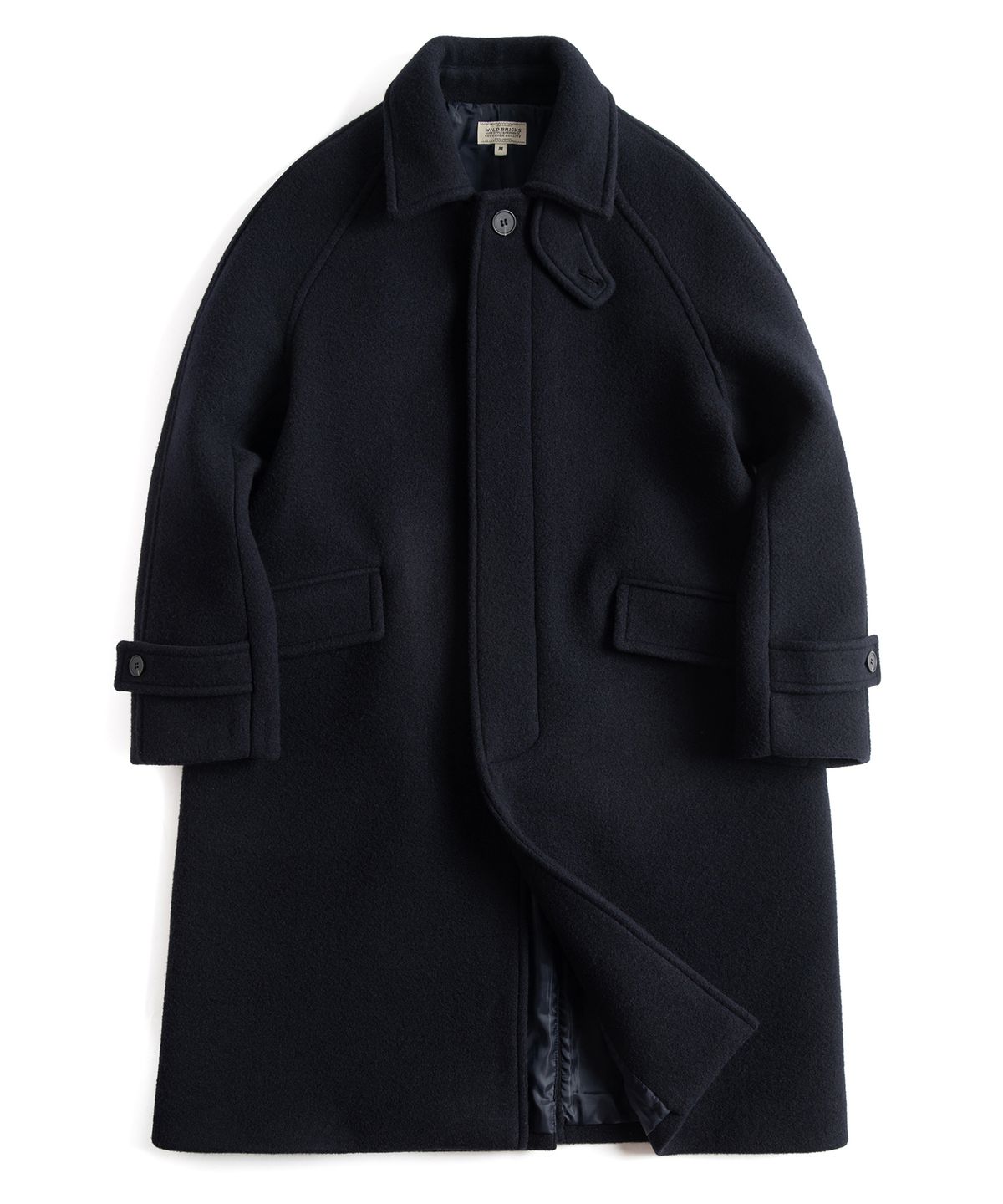 와일드 브릭스(WILD BRICKS) AW OVERSIZED LIBRARY COAT (navy) - 사이즈 & 후기 | 무신사