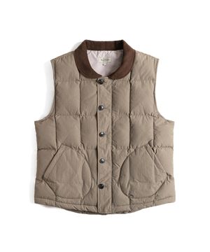 RP PUFFER VEST (olive)
