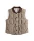 RP PUFFER VEST (olive)