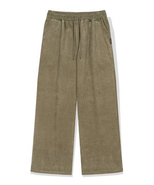 코듀로이 와이드 밴딩 팬츠 (코코아)