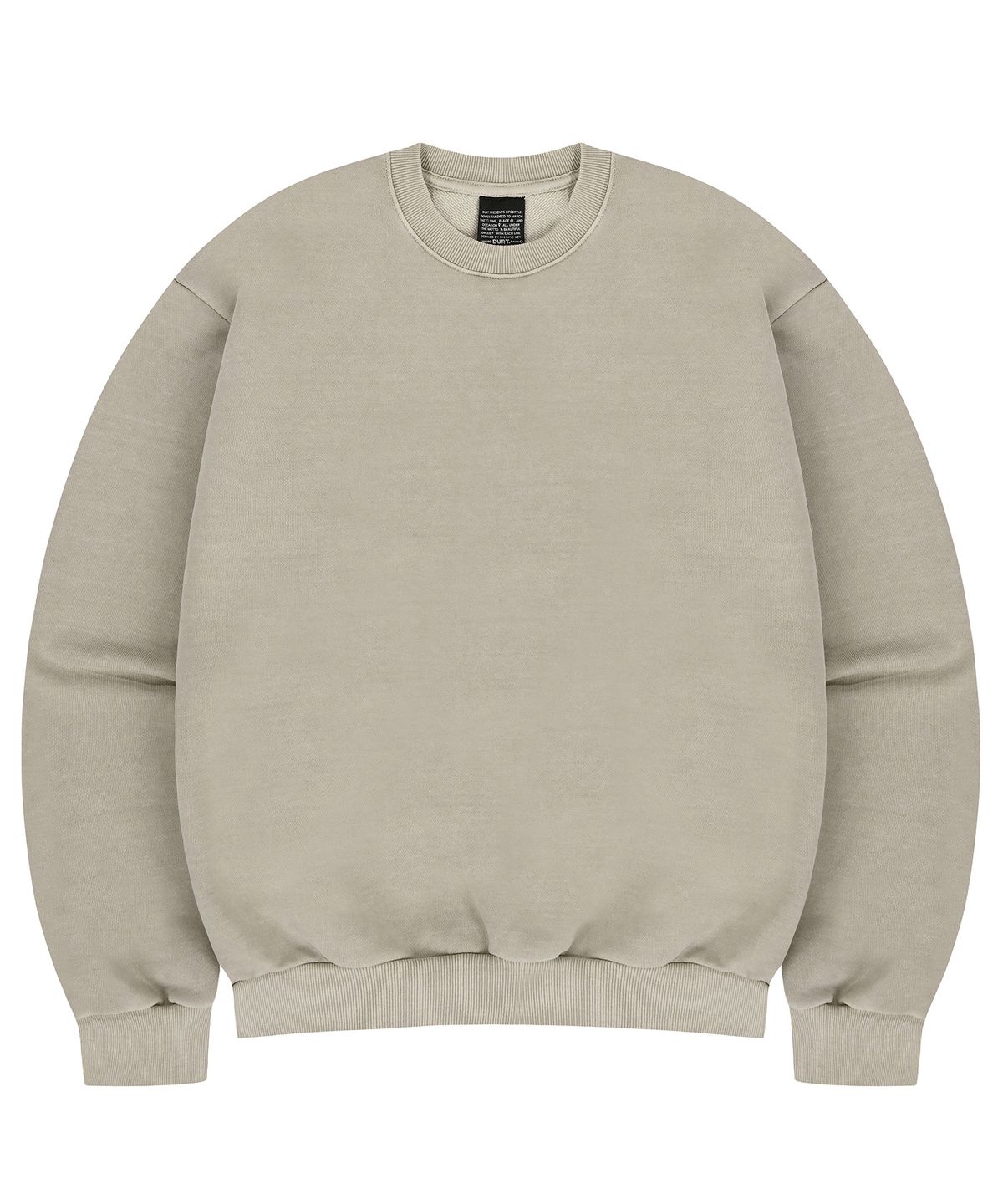 더트(DURT) DAILY SWEATSHIRTS (PIGMENT BEIGE)