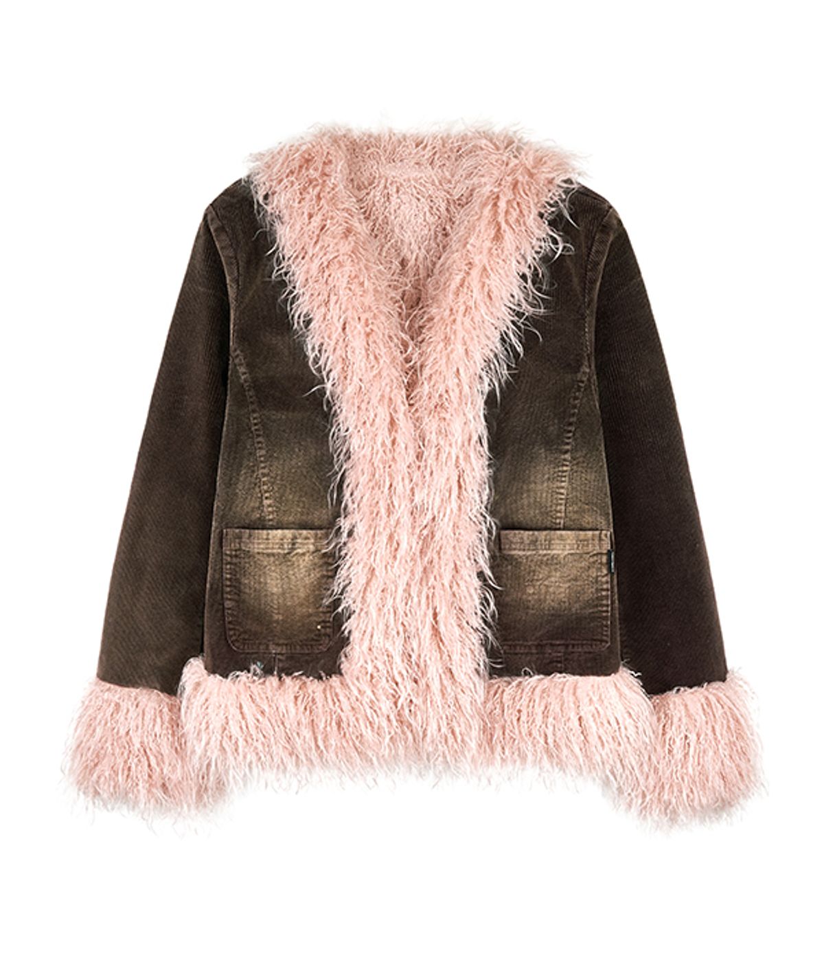 유쓰배쓰(YOUTHBATH) Fluffy washed  jacket_brown