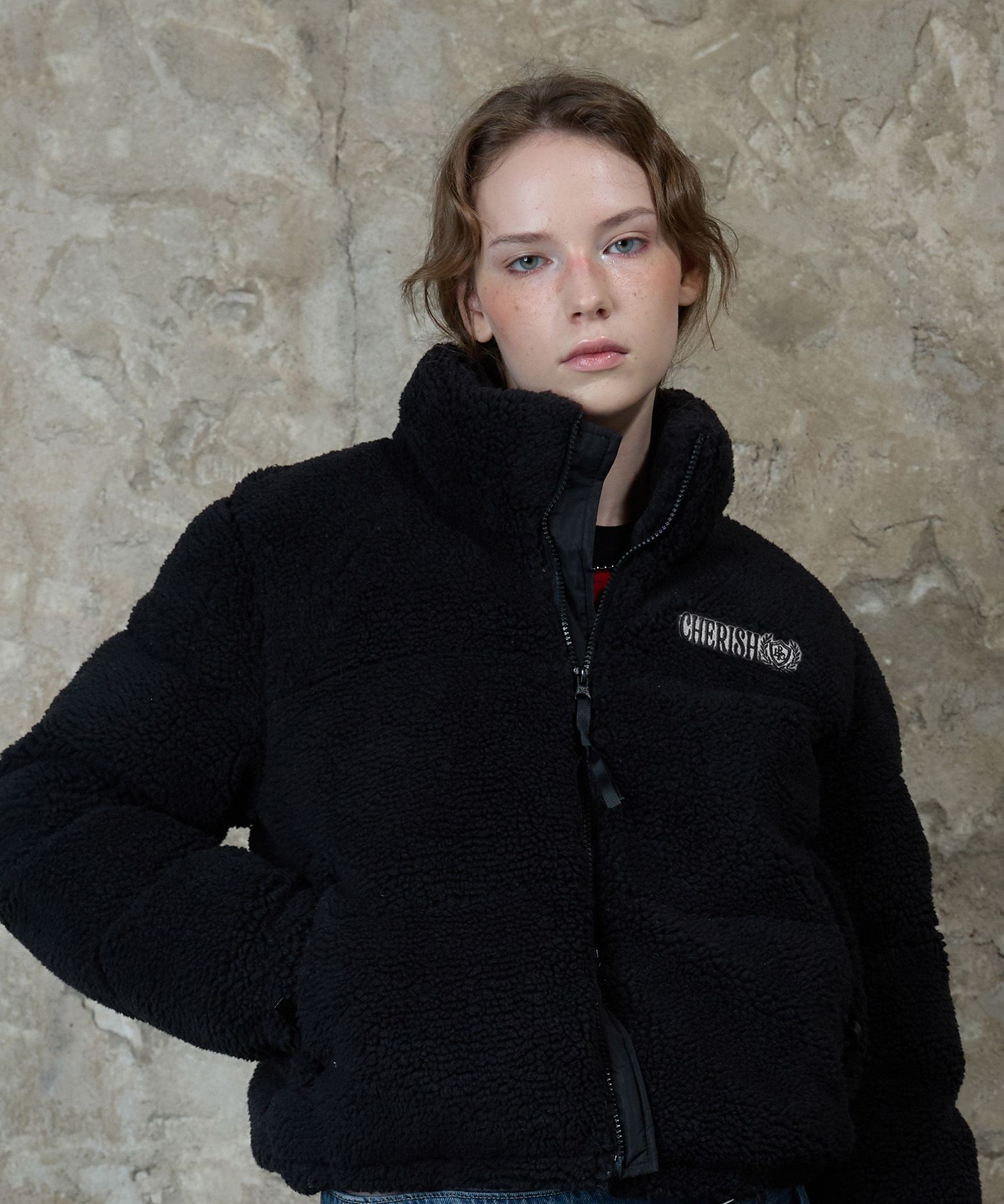 ●LARTIGENT● L13 FLEECE PUFFER JACKET (IVORY) MUSINSA | LARTIGENT L13 FLEECE PUFFER JACKET(BLACK)