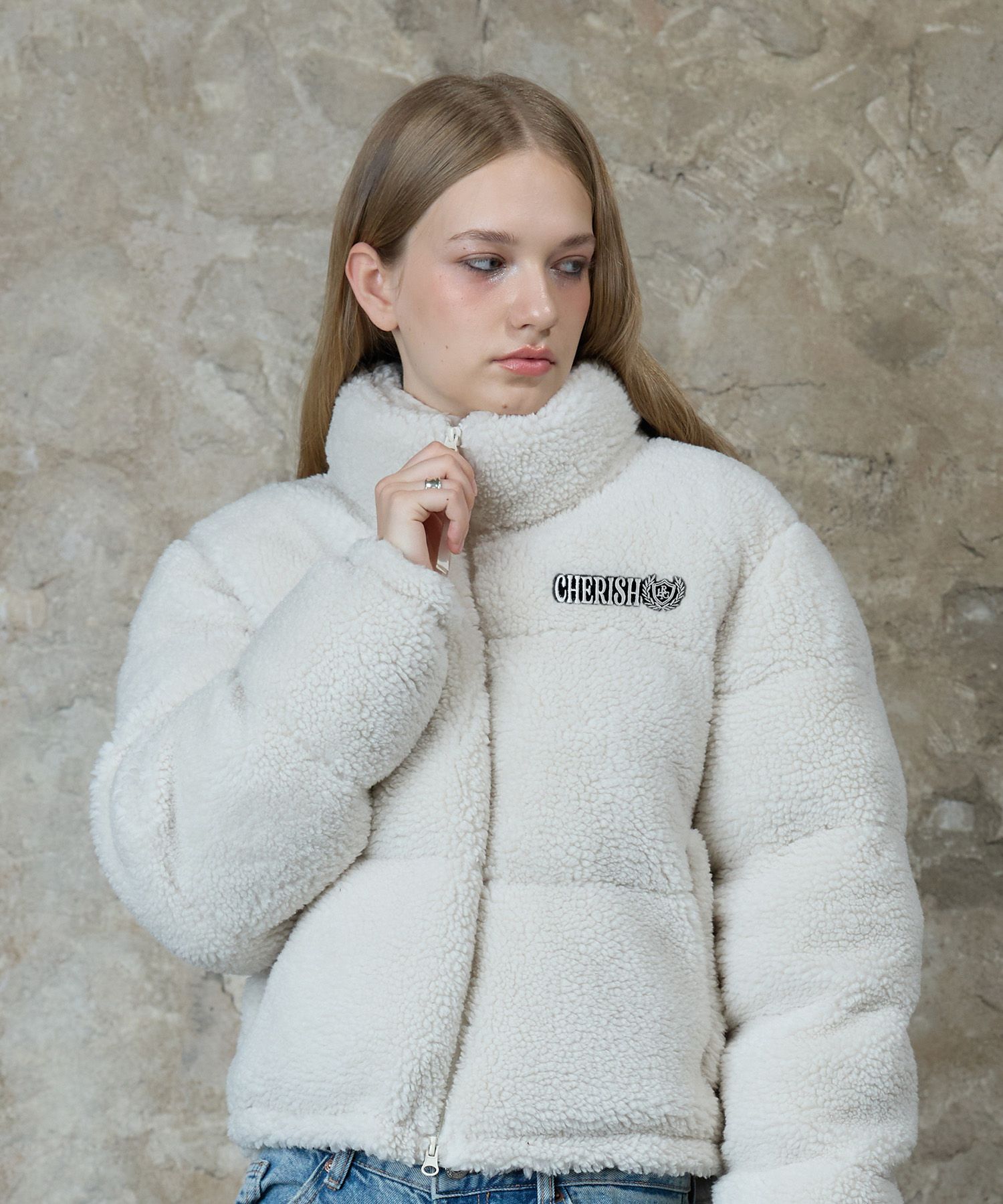 ●LARTIGENT● L13 FLEECE PUFFER JACKET (IVORY) MUSINSA | LARTIGENT L13 FLEECE PUFFER JACKET(IVORY)