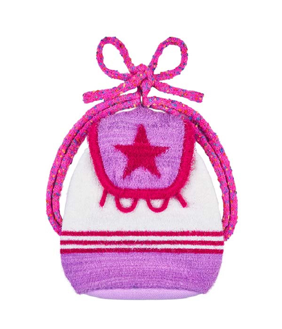 유쓰배쓰(YOUTHBATH) Star st knit back pack_white