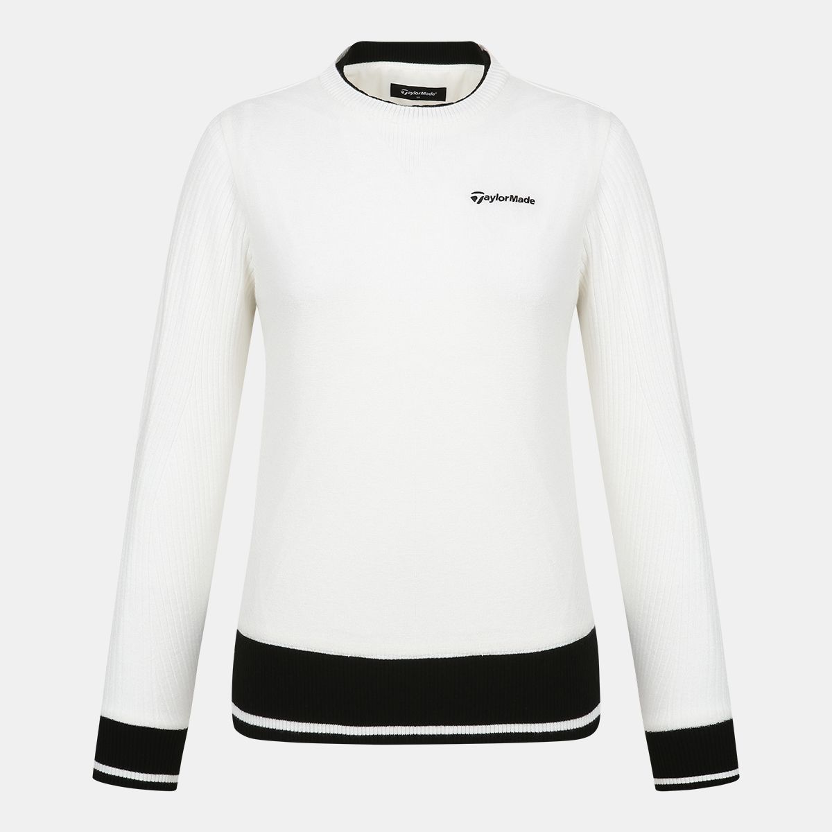 테일러메이드 어패럴(TAYLORMADE APPAREL) 여성 방풍 라운드 니트 TSN-81HG21-101