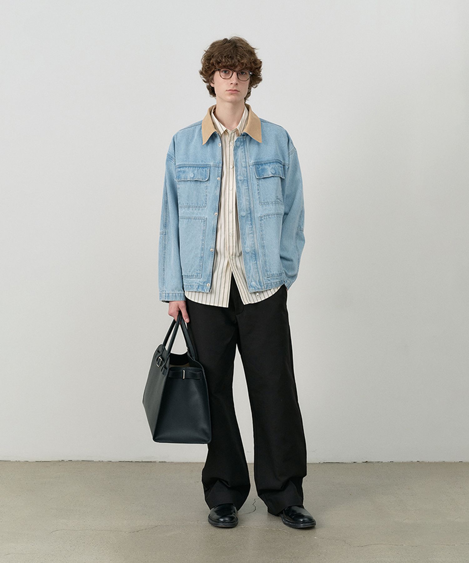 ★Dunst★ UNISEX VINTAGE WORK DENIM JACKET LIGHT BLUE_UDJU4C MUSINSA | DUNST VINTAGE WORK DENIM JACKET LIGHT