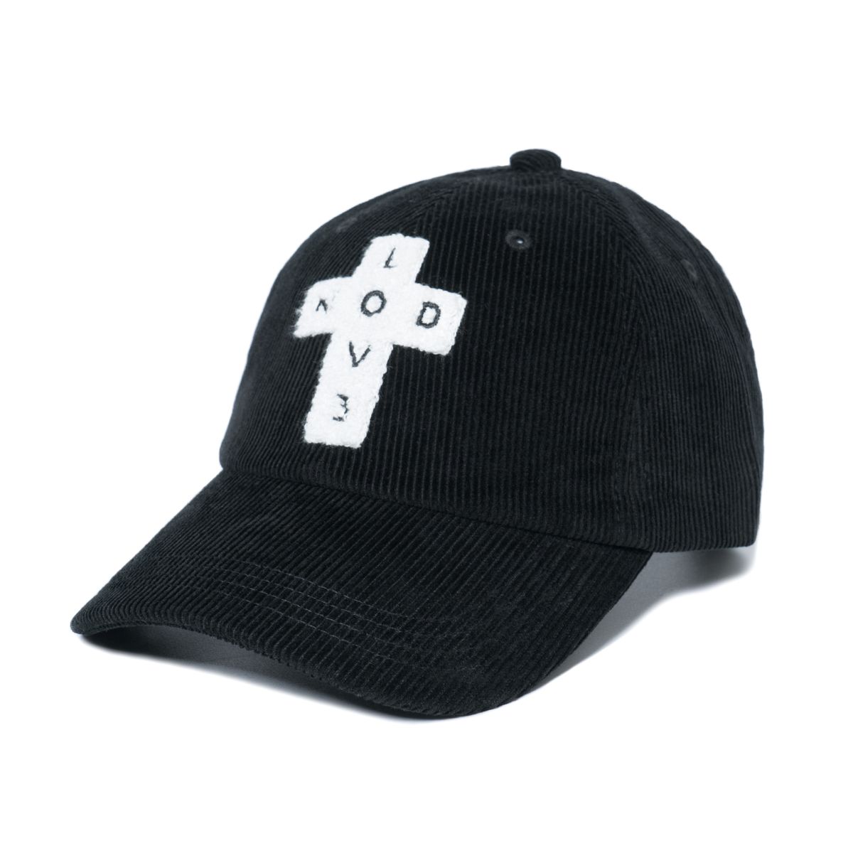 노드(NOD) Corduroy LoveNOD Cross Ball cap (Black)