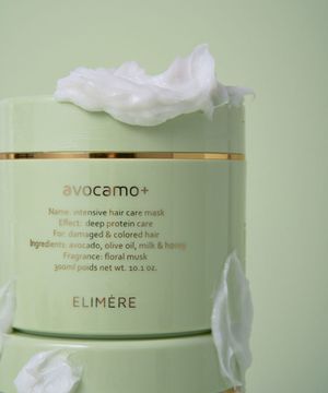 아보카모 극손상 헤어팩 헤어트리트먼트 300ml 2개