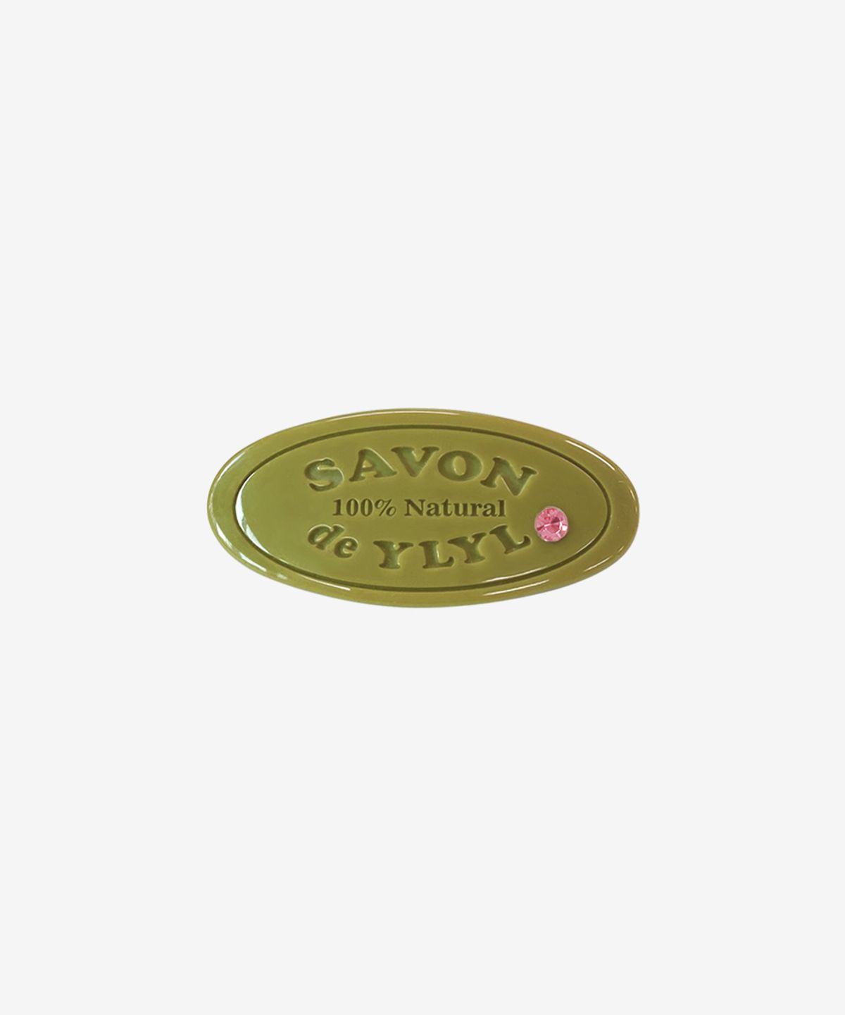 영리영리(YLYL) Baby Savon barrette, OLIVE