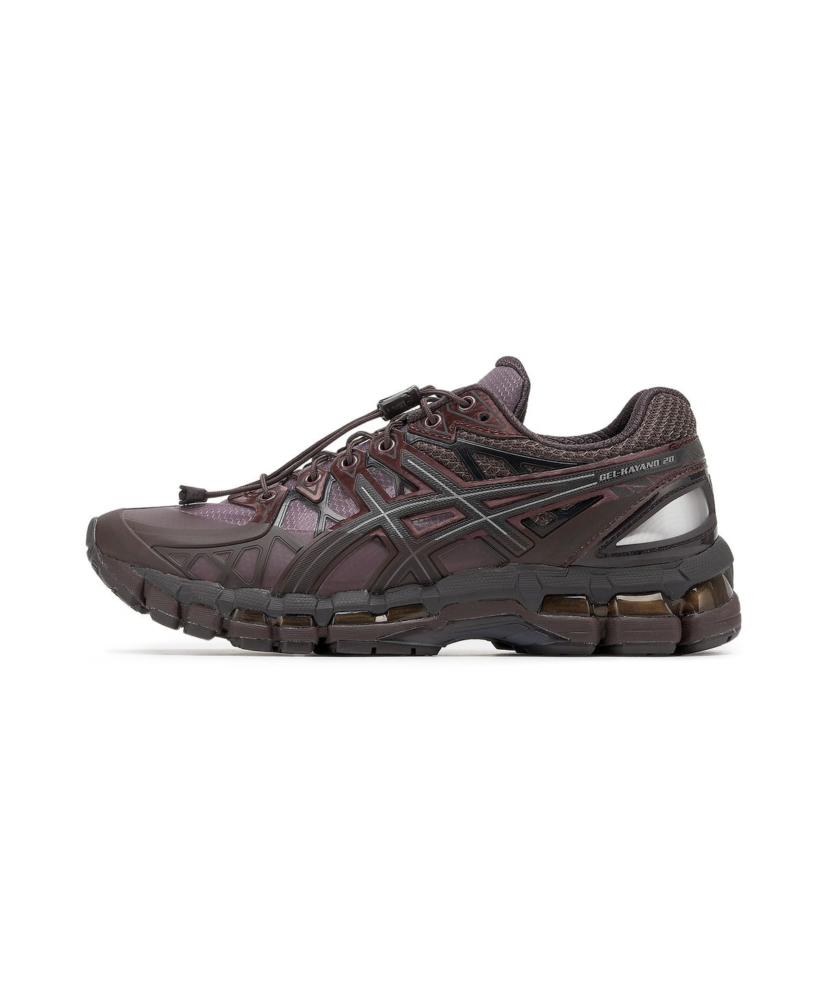 아식스(ASICS) 아식스 X 언어펙티드 젤-카야노 20 - 다크 체리:블랙1203A529-600