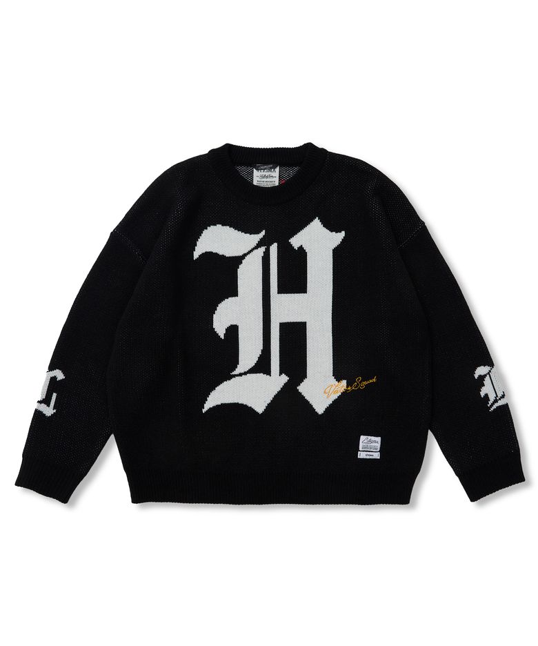 Hell Oversized Knit Crewneck
