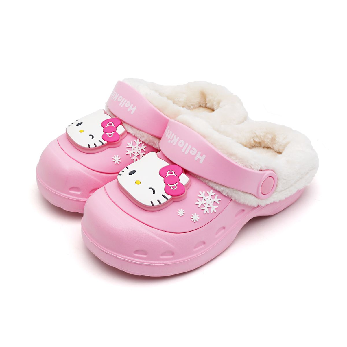산리오 키즈(SANRIO) 헬로키티 몰트 라이팅 방한샌들