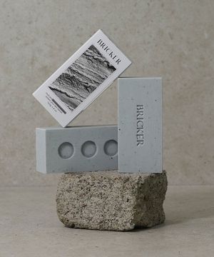 브릭커 머디 어성초 CP 천연비누 140g (머드팩 고체팩) 2개