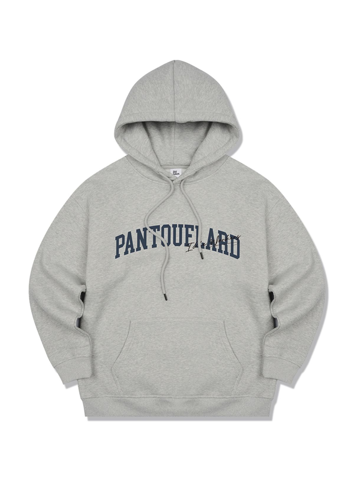 아이들워커스(IDLEWORKERS) PANTOUFLARD 기모 후드_그레이