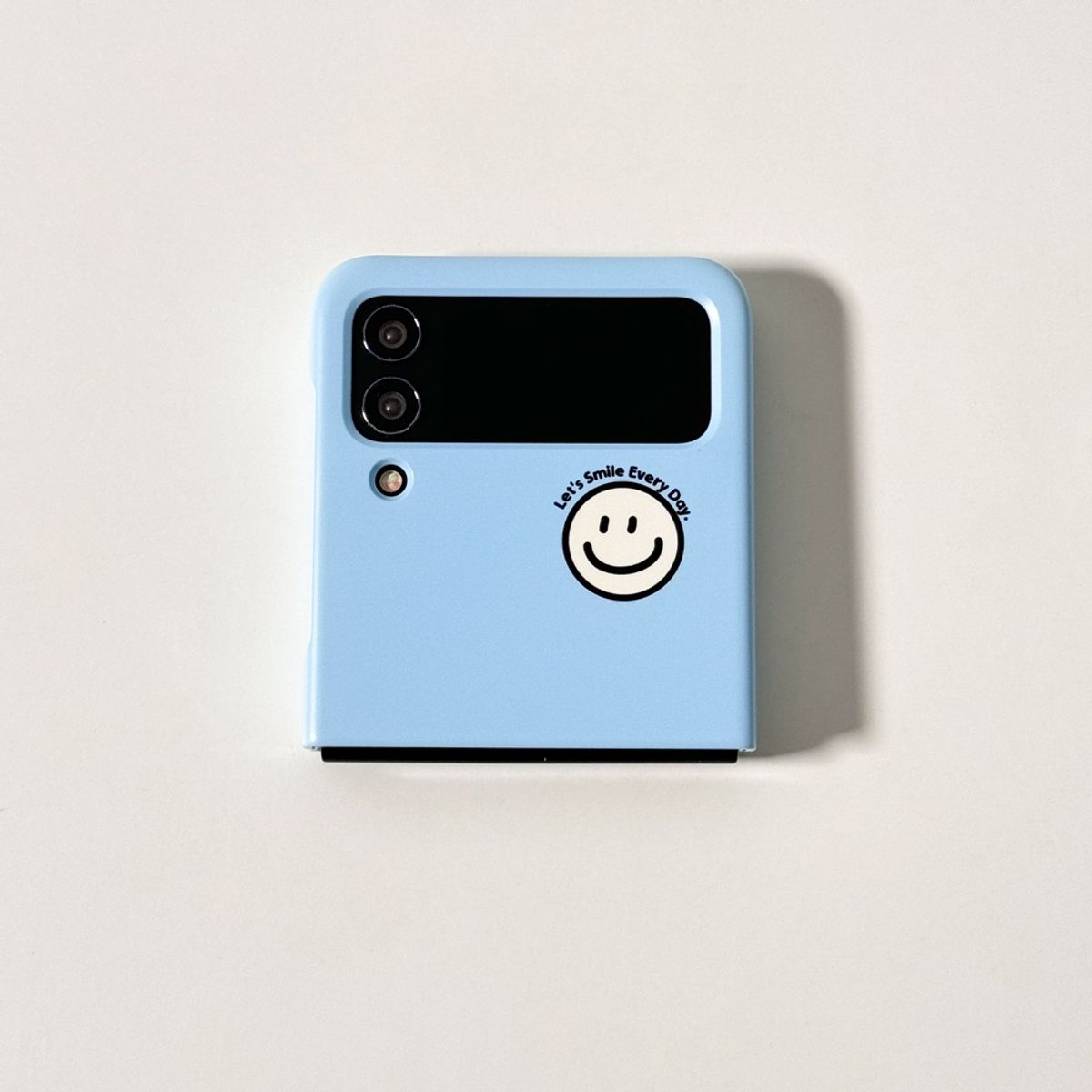 에이쓰리비쓰리(A3B3) Smile Color Pale Blue 스마일 컬러 페일 블루 (Z 플립 3.4.5.6 하드 케이스)